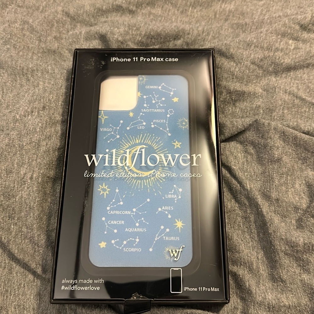 Never used wildflower phone case, iPhone 11 Pro Max.